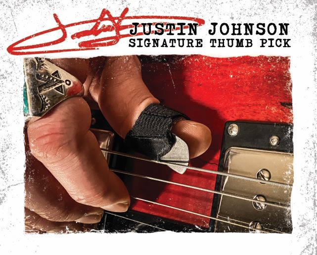 Virtuoso musician Justin Johnson signature crossover thumb pick dual pack